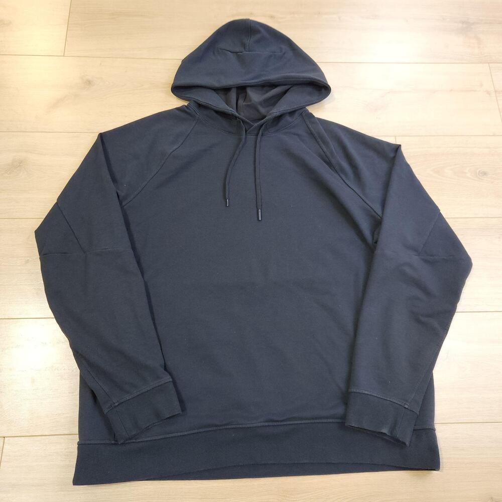 Lululemon City Sweat Hoodie Sweatshirt Mens 2XL Blue Pullover Athletic